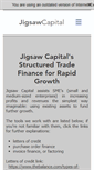 Mobile Screenshot of jigsaw-capital.com